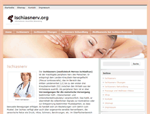 Tablet Screenshot of ischiasnerv.org